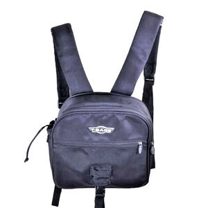 T-Bag Motorcycle Luggage Rack Bag Concord Case Black Riding Gear 12 " x 11.5"
